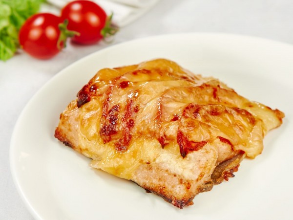 Горбуша с томатами под сыром Горбуша с томатами под сыром