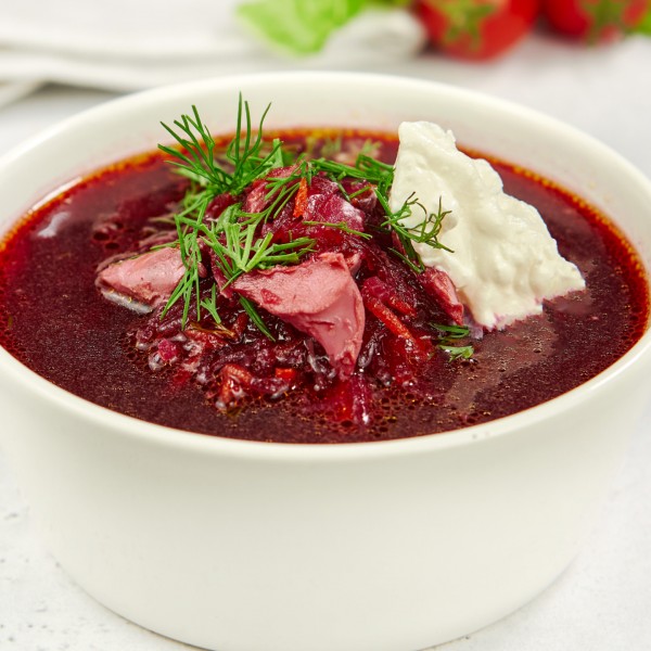 Борщ со сметаной Борщ со сметаной