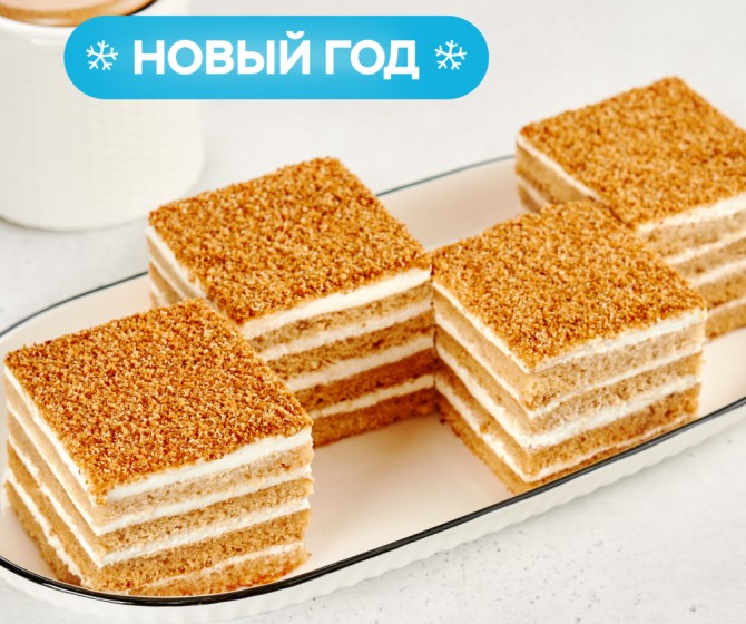 Торт Медовичок на четверых