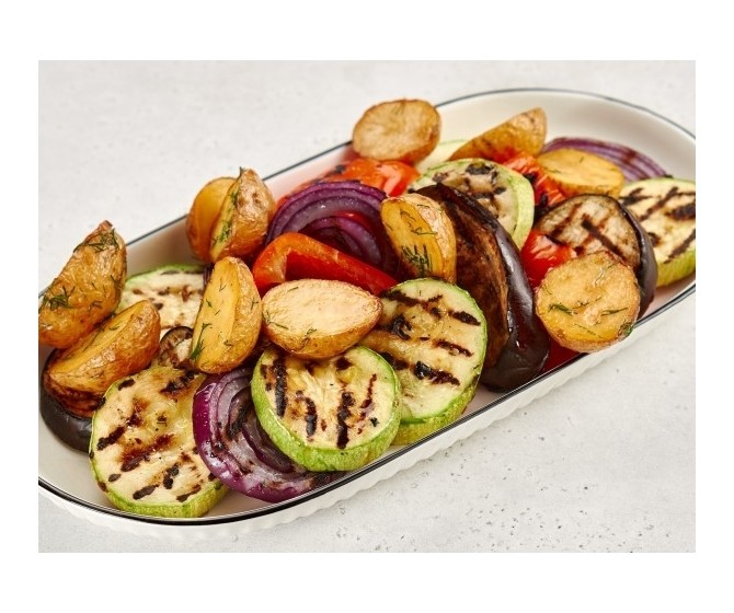 Овощи гриль на четверых