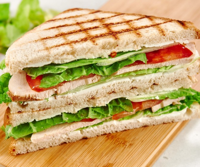 Сэндвич с курицей